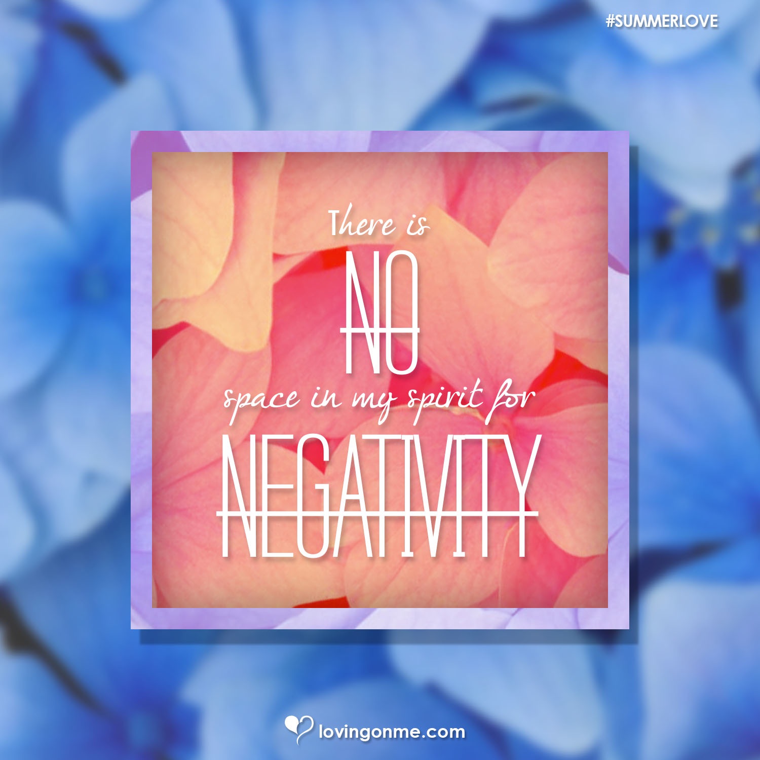 No More Negativity