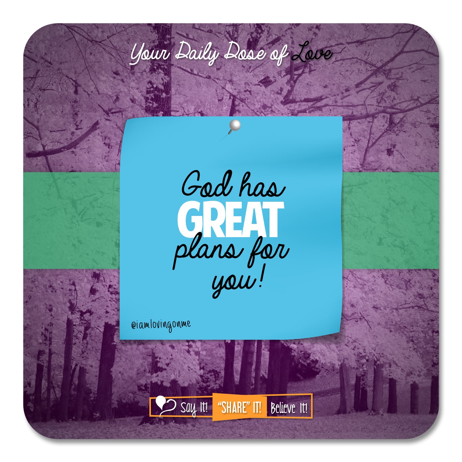 God has Great Plans for You!