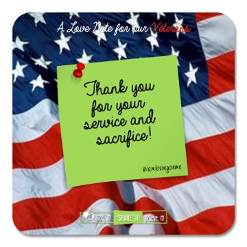Happy Veteran's Day!
