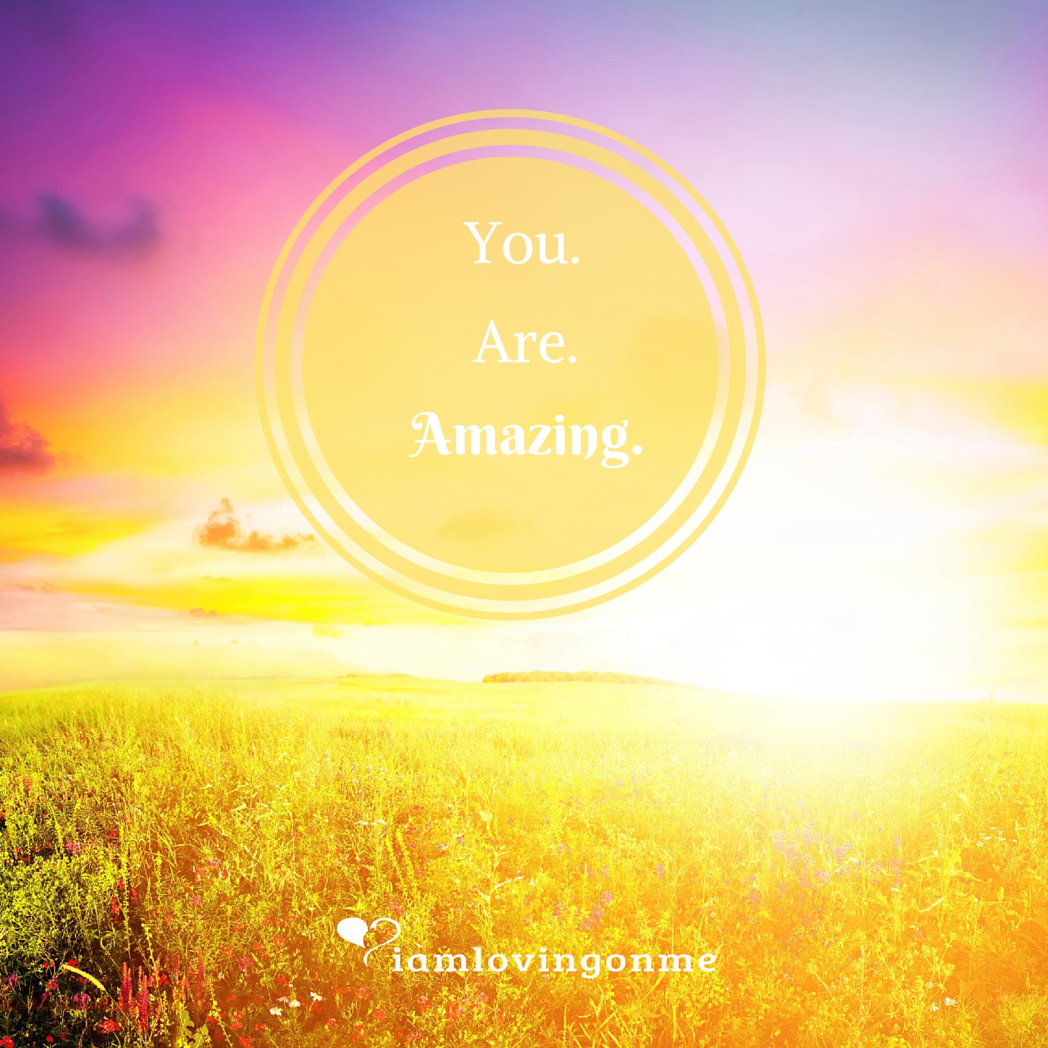 Inspirational Quote: You Are Amazing!