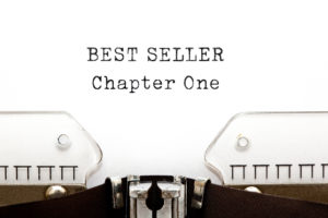 Write a Book - Best Seller Chapter One Typewriter